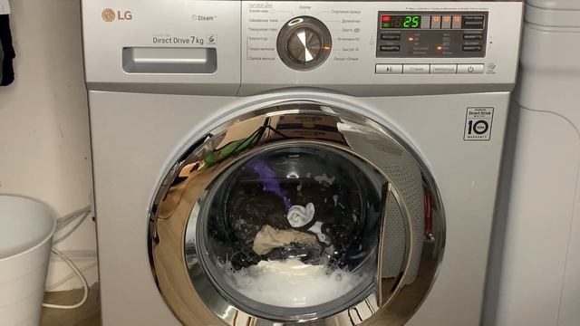 Стирка рабочей одежды на LG 003rwdb11186: Быстро 30 20 800об/мин + смотреть онлайн