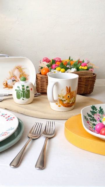 Пасхальная посуда «Коралл»: фарфор, безопасный для СВ? смотреть онлайн