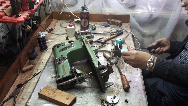 Altenburg 50- устранение клина машины. Часть №2.