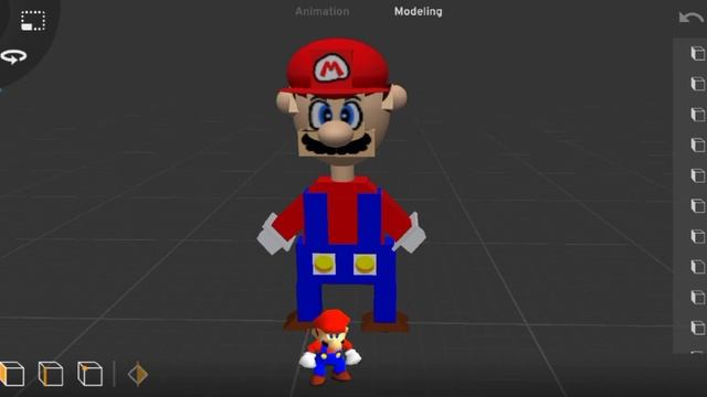 Ruper Mario статуя