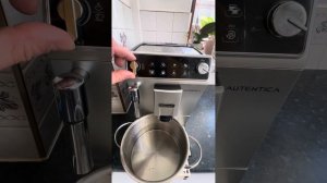 Как очистить от накипи кофе машину Delonghi Autentica