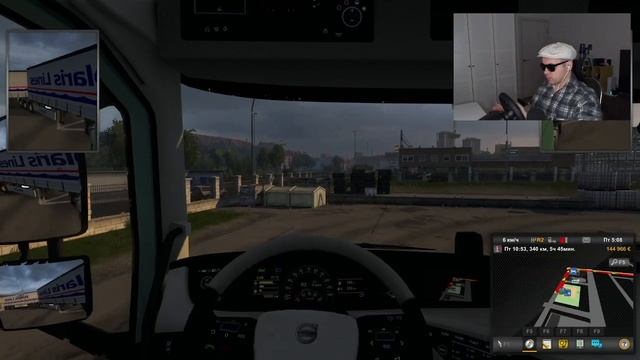Едем из НОРВЕГИИ в ШВЕЦИЮ в EUROTRUCK SIMULATOR 2! Запись стрима 01.05.2024