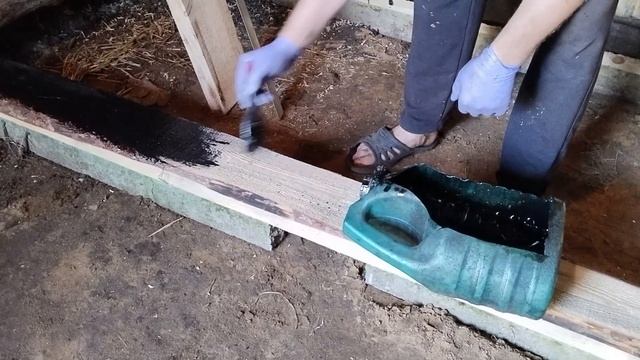 Новый пол в сарае, собрали помидоры. Наша деревенская ? смотреть онлайн