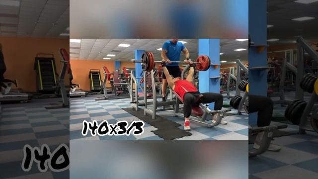 Жим лёжа/Яупов Олег 207,5; 140 кг смотреть онлайн