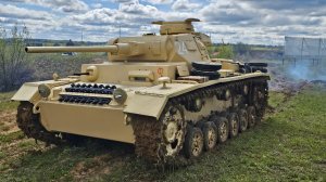 Немецкий танк Pz.Kpfw.III Ausf.J, парк «Патриот», 10 мая 2025