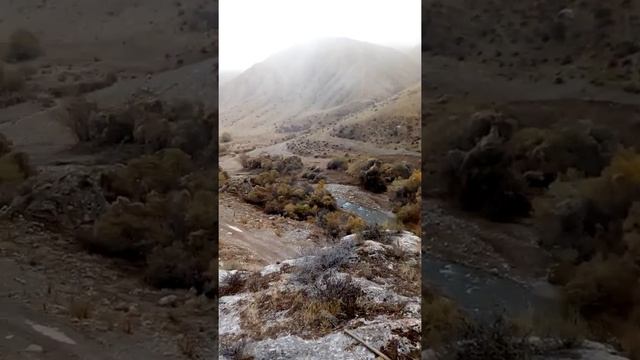 Кыргызстан. Талас. Кара-Коюн. Курманжан Датка киносу тартылган ункур.