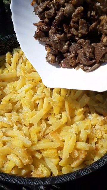 ❗КАРТОШКА С ГРИБАМИ❗МЕГА ВКУСНО❗КАК ПОЖАРИТЬ ПРАВИ? смотреть онлайн