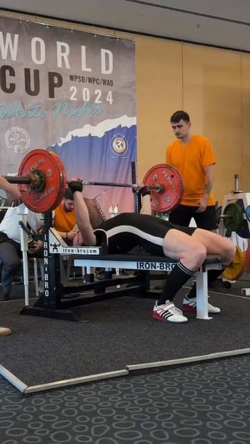 Выступление в троеборье | сумма 562,5 | присед 195 | жим 127,5 | смотреть онлайн