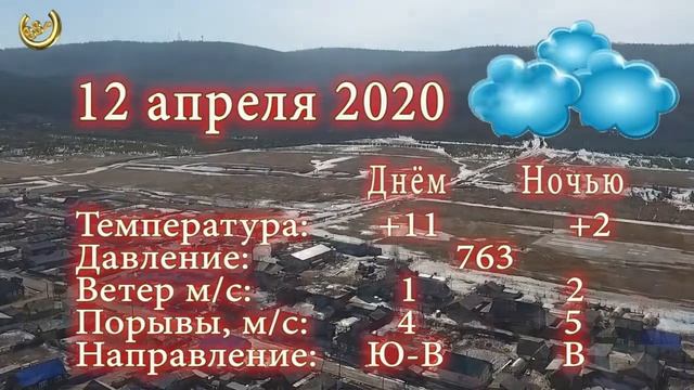 ПОГОДА БОГУЧАНЫ с 11 по 14 04 20 смотреть онлайн