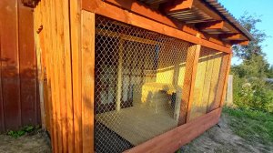 ПОСТРОЙКА ВОЛЬЕРА ДЛЯ СОБАК КРУПНЫХ ПОРОД СВОИМИ РУКАМИ!