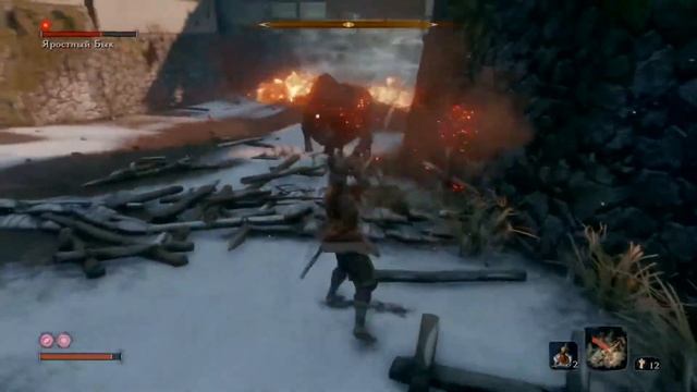 SEKIRO SHADOWS DIE TWICE на PS4 PRO БЫК