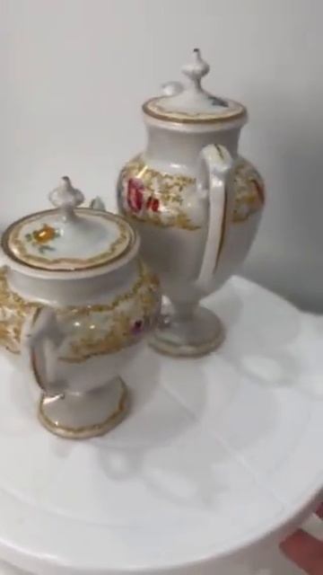 Чайный набор мануфактура Силезия Германия смотреть онлайн