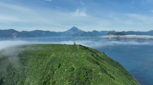 Остров Старичков с высоты птичьего полета.