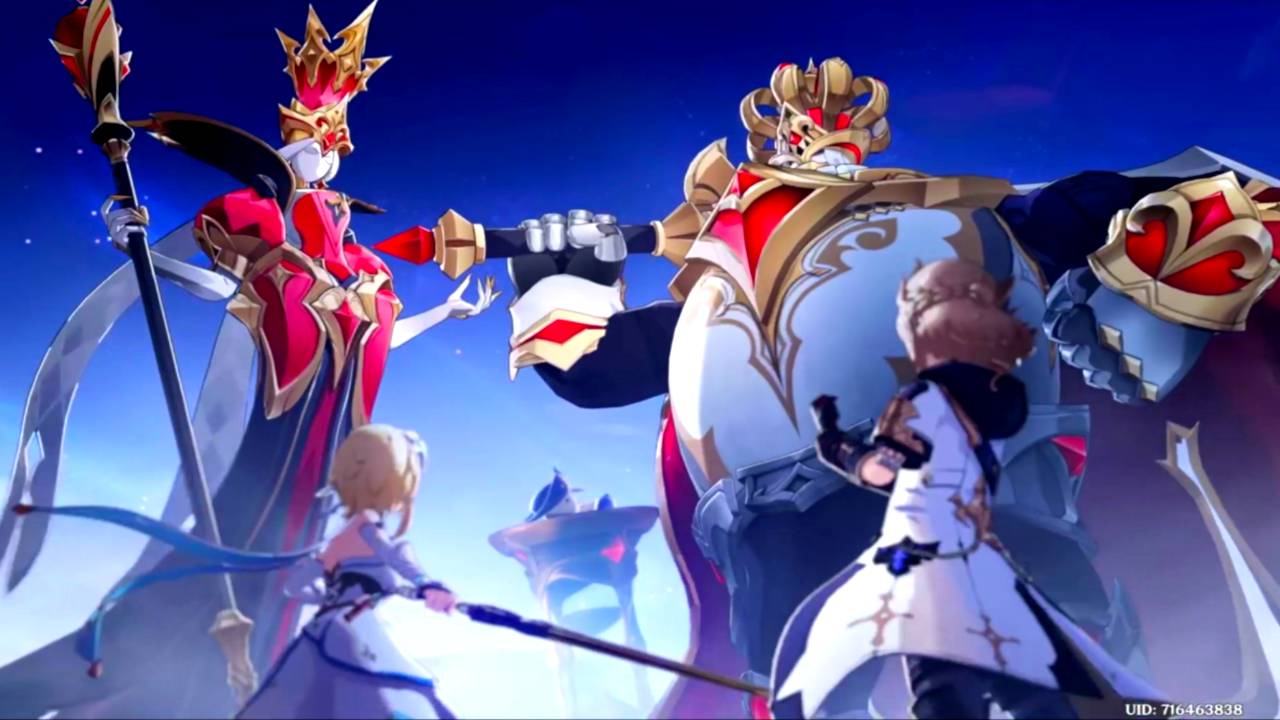 Геншин импакт: Как победить новых боссов? Вознёсшийся король и Возвысившийся ферзь (с комментариями)