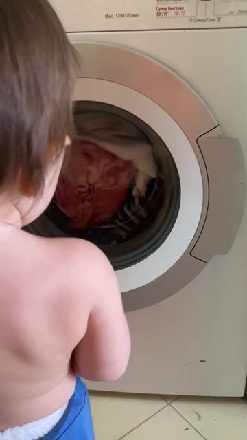 Как стирают настоящие мужчины