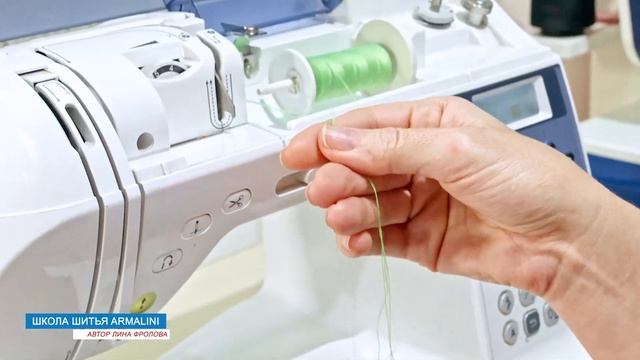 Хороший приём отстрочки тройной нитью