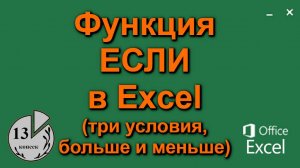 Формула ЕСЛИ в ячейке Эксель. Как сделать функцию, условие, значение, несколько если в Excel. Пример