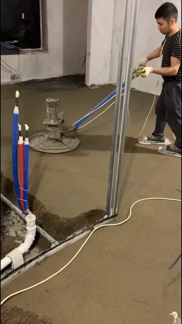 Монтаж сухой стяжки пола. #стяжка #заливка #строительс? смотреть онлайн