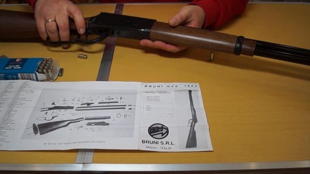 Винчестер 1894, СХП, BRUNI, Италия, калибр 8 мм., вес 2,5 кг., дл? смотреть онлайн
