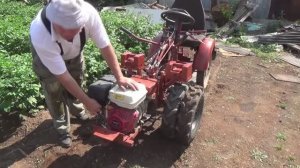 Минитрактор из мотоблока