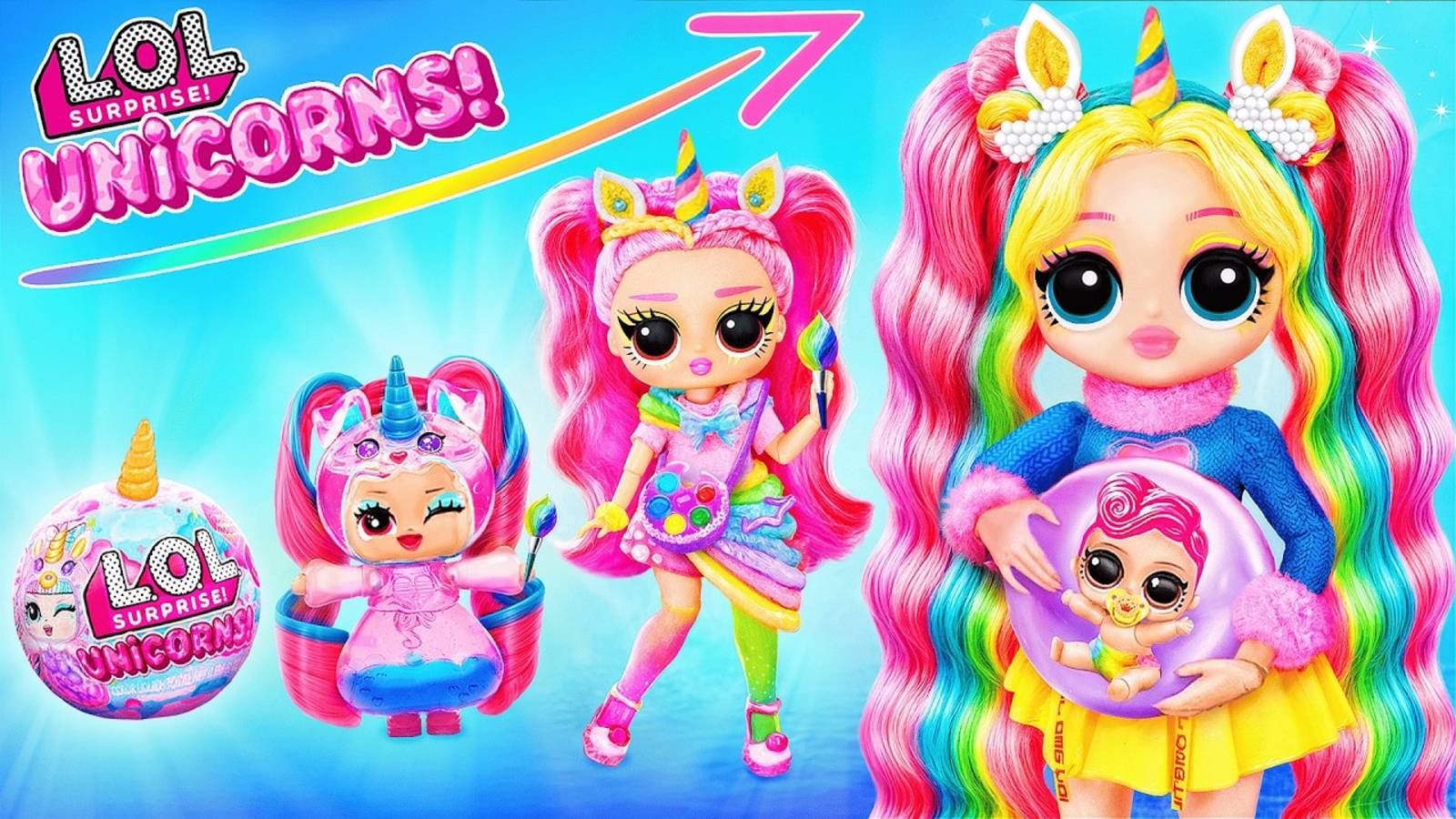 Взросление Единорожки! Идеи для Кукол ЛОЛ смотреть онлайн