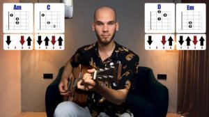 Цой "ПАЧКА СИГАРЕТ" на гитаре – аккорды / бой / полный р?