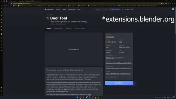 Установка аддонов в Blender 4.2+ (по-старому уже не выйдет) [?