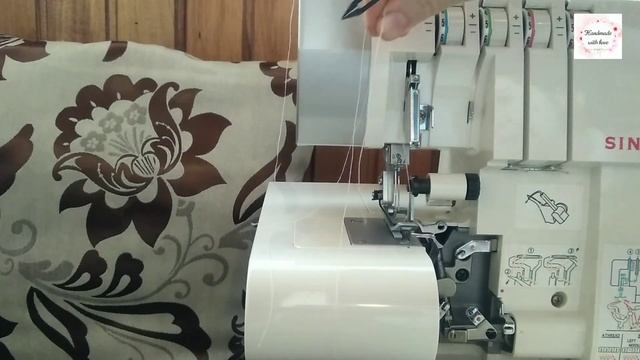 Заправка оверлоку SINGER 14SH754✂️👗👕🧤 #overLock#thread filling#SINGER смотреть онлайн