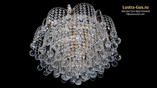 Хрустальная люстра «Камея Крона» - Гусь-Хрустальный з?