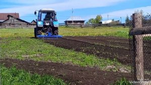 БЕЛАРУС ПАШЕТ ОГОРОД ФРЕЗОЙ