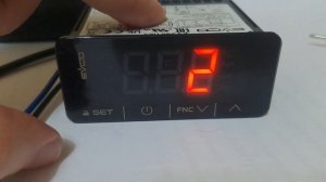 Настройка контроллера EVCO EV3401 в режиме нагрева