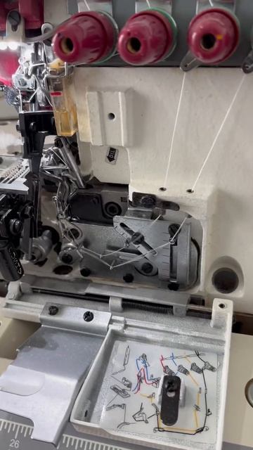 Иглы сменить , нитки зарядить , шаг настроить и побежал