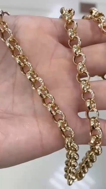 Золотая, цепочка ШАПАРД 585 пробы, вес 24,9 грамм, длина 60с смотреть онлайн