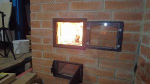 Сложили печь, первая топка печи. Жизнь в деревне после переезда.