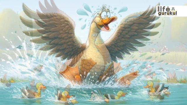 Глупый гусь, который думал, что он утка | Весёлая истор? смотреть онлайн