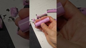 перепаковка батареи робота пылесоса roborock