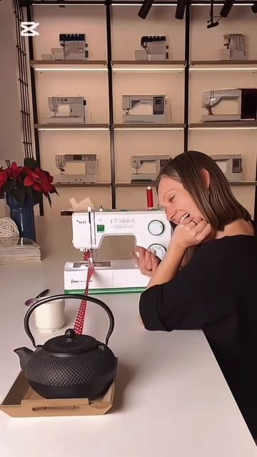 Швейная машина с серво мотором. Texi Force #rajszycia #sewing #texi