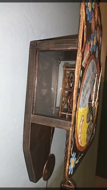 ходики, часы настенные, старые часы с гирями