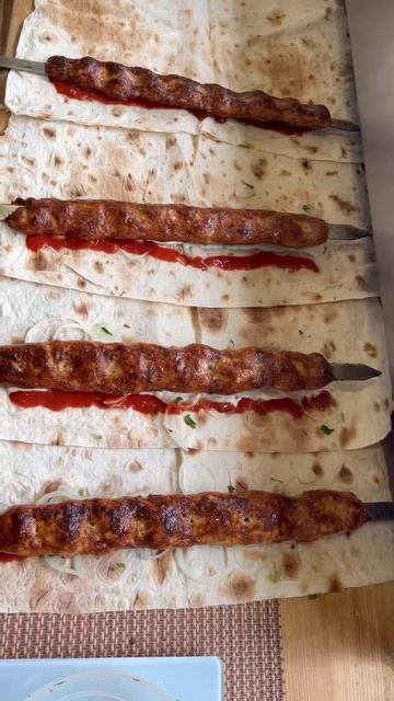 Люля из курицы в лаваше 😋￼ смотреть онлайн