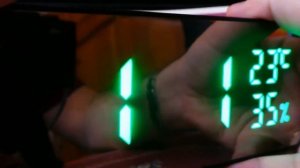 VTS-888Y - Зеркальные электронные цифровые светящиеся час