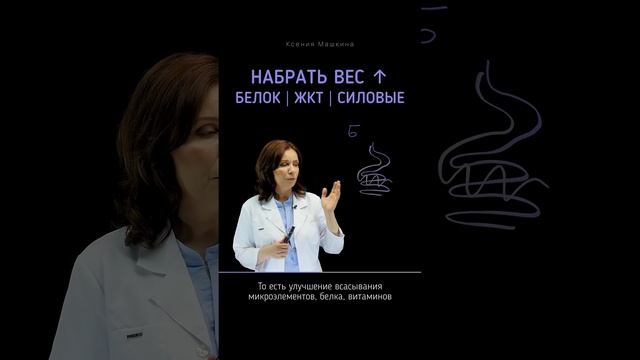 Набираем #мышцы и #вес грамотно : работаем с #жкт , едим # смотреть онлайн