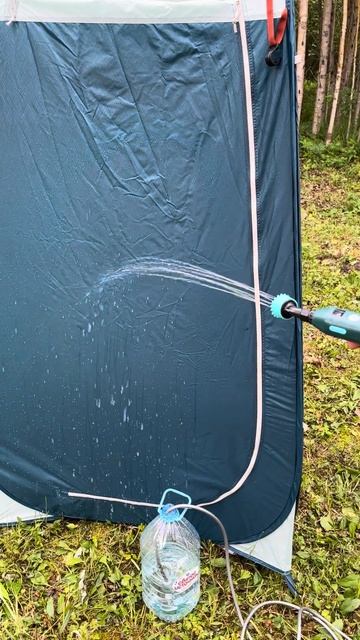 Походный аккумуляторный туристический душ для кемпин