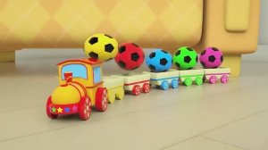 Мультики про машинки, детские мультики, учим английский, веселый футбол машинки, мультики для детей