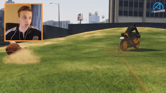 Опасная GTA 5 vs РЕАЛЬНАЯ ЖИЗНЬ Челлендж #8 смотреть онлайн