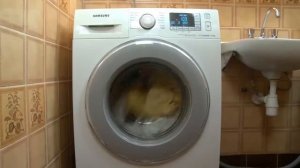 Samsung Ecobubble. Синтетика, температура 60'C, 3 полоскания, отж?