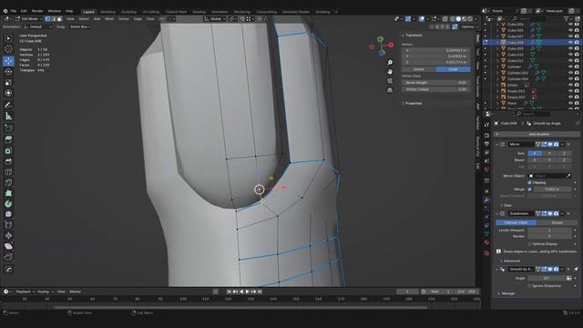 Создание 3D модели оружия из Overwach в Blender 3D - Timelapse смотреть онлайн