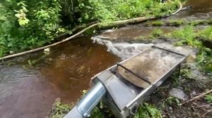 Эжектор 5” для добычи золота. Производственные испыта