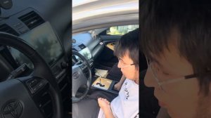 Toyota camry 40 - освещение салона