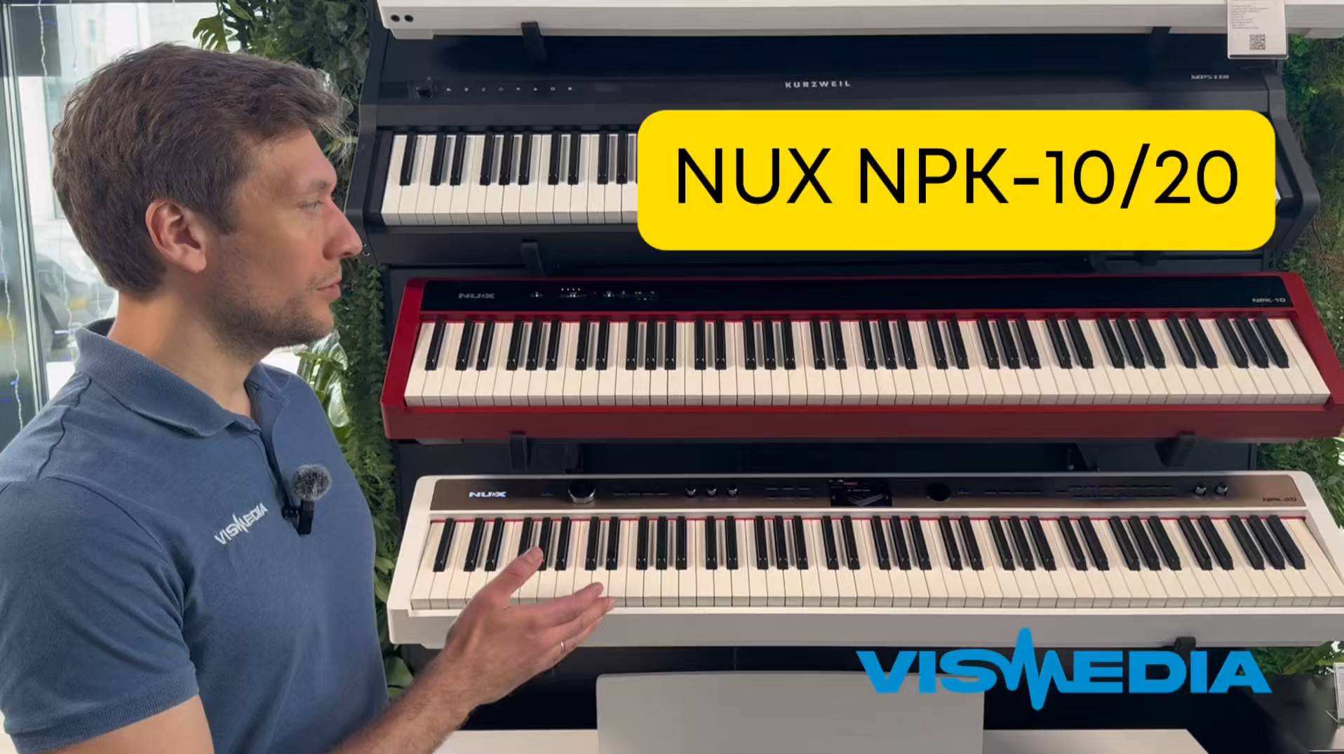 ДЕШЕВО И КРУТО ЭТО - NUX NPK-10 и NPK-20 | Vismedia | Висмедиа | Самый крупный клавишный салон смотреть онлайн