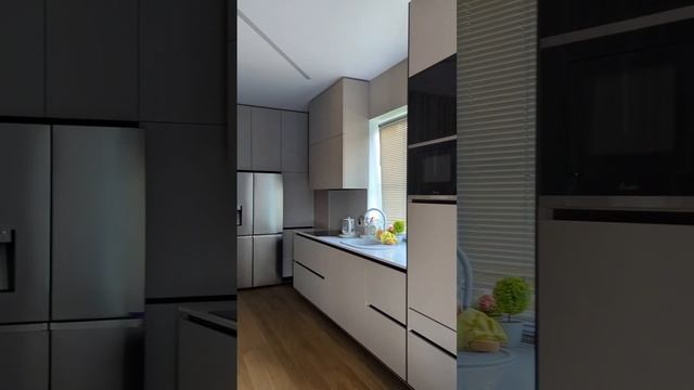 Встроенная кухня в загородном доме #shorts #kitchen #home смотреть онлайн